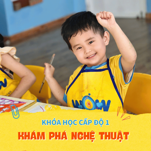 Khóa học Cấp Độ 1 - Khám phá nghệ thuật - 12 tháng